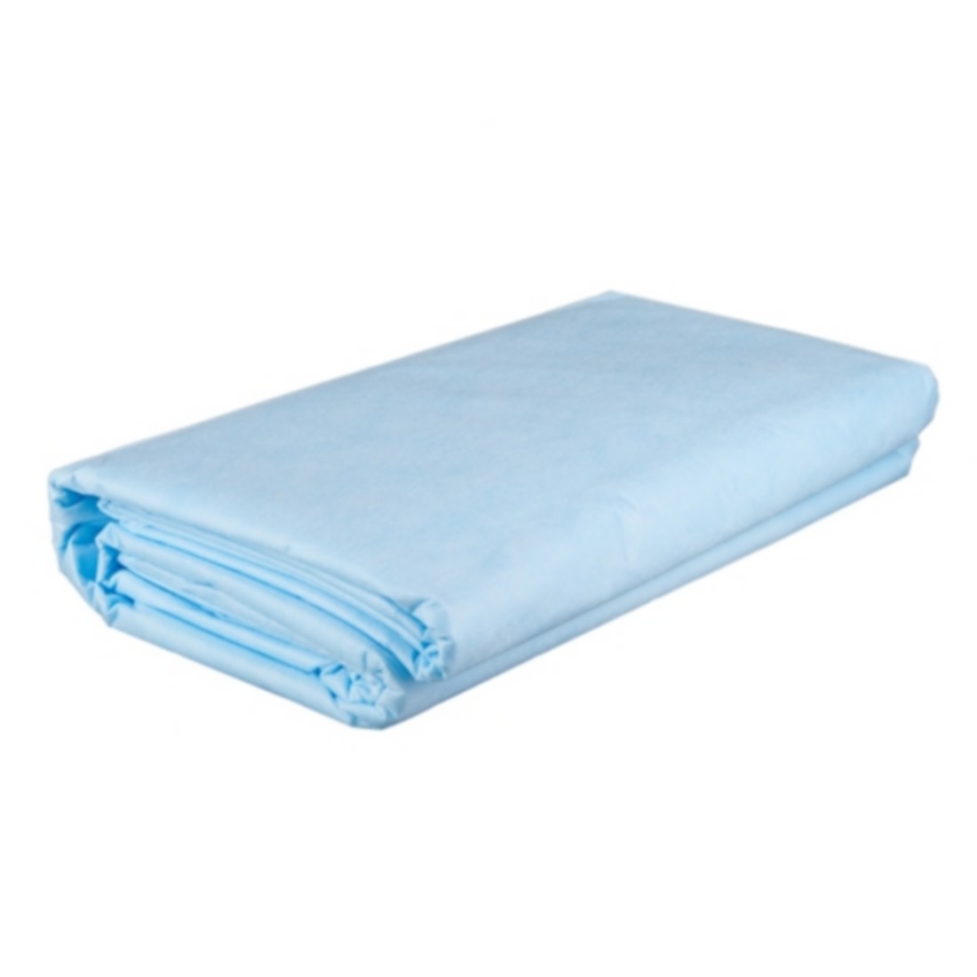 Простыня 80*200 пачка SMS 18 Комфорт голубой 10 шт